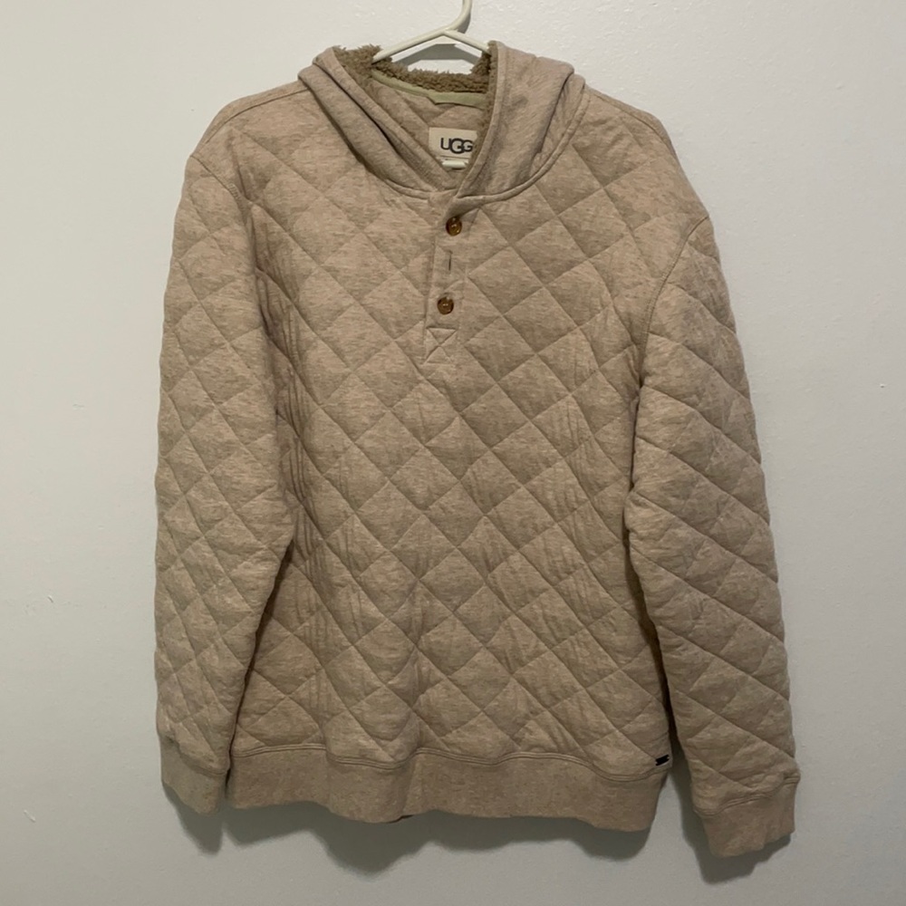 UGG men’s Sherpa hoodie sweater